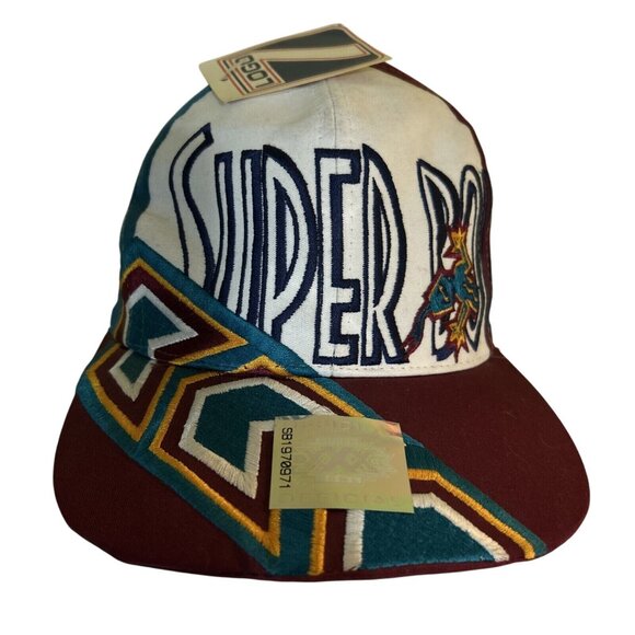 Super Bowl XXX Snapback Hat Sun Devil Stadium Logo 7 NFL Aztec Cap Vintage NWT - Picture 2 of 10